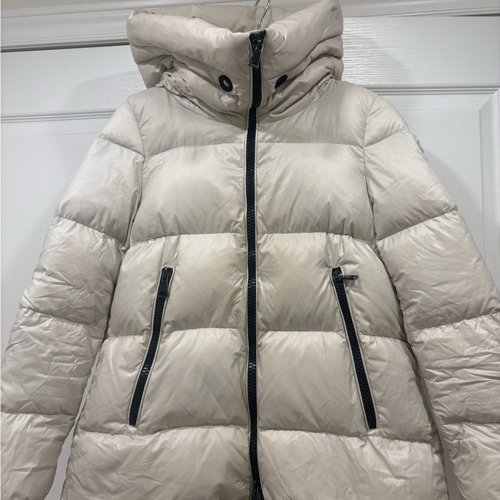 Moncler Women's Beige Puffer Jacket